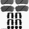 BECK ARNLEY PREM BRAKE PADS