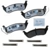 BENDIX FRICTION POLICE PAD SET
