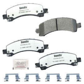 BENDIX FRICTION POLICE PAD SET