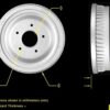 BENDIX DRUM & ROTORS DRUM