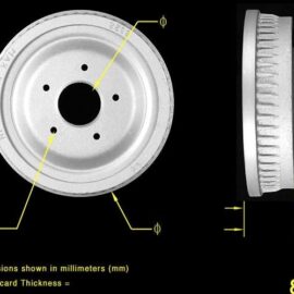 BENDIX DRUM & ROTORS DRUM
