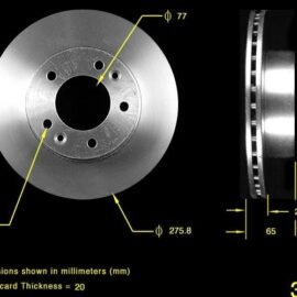 BENDIX DRUM & ROTORS ROTOR
