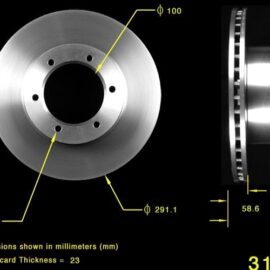 BENDIX DRUM & ROTORS ROTOR