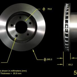 BENDIX DRUM & ROTORS ROTOR