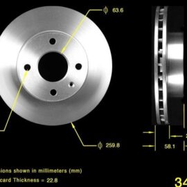 BENDIX DRUM & ROTORS ROTOR