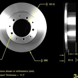 BENDIX DRUM & ROTORS ROTOR