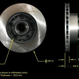 BENDIX DRUM & ROTORS ROTOR