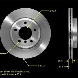 BENDIX DRUM & ROTORS ROTOR