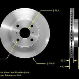 BENDIX DRUM & ROTORS ROTOR