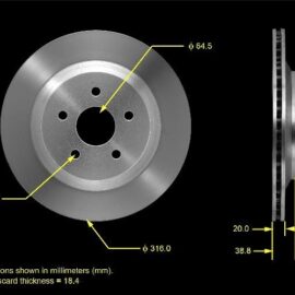 BENDIX DRUM & ROTORS ROTOR