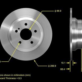 BENDIX DRUM & ROTORS ROTOR