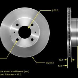BENDIX DRUM & ROTORS ROTOR
