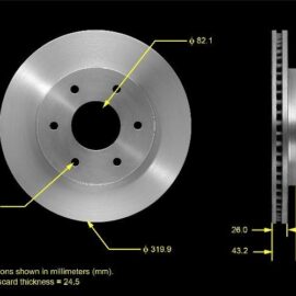 BENDIX DRUM & ROTORS ROTOR