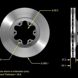 BENDIX DRUM & ROTORS ROTOR