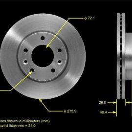 BENDIX DRUM & ROTORS ROTOR