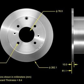 BENDIX DRUM & ROTORS ROTOR