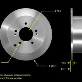 BENDIX DRUM & ROTORS ROTOR