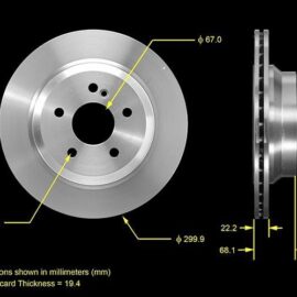 BENDIX DRUM & ROTORS ROTOR