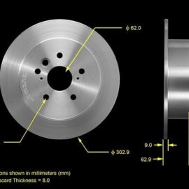 BENDIX DRUM & ROTORS ROTOR