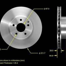 BENDIX DRUM & ROTORS ROTOR