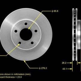 BENDIX DRUM & ROTORS ROTOR