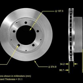 BENDIX DRUM & ROTORS ROTOR