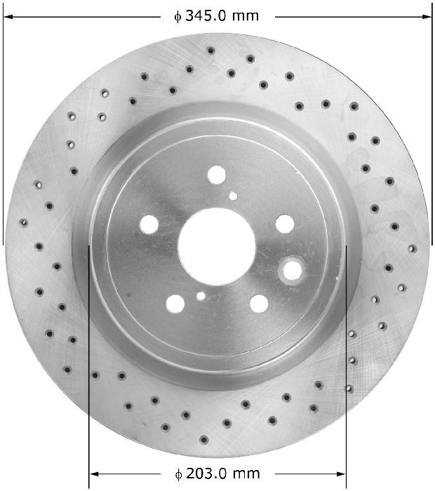 BENDIX DRUM & ROTORS ROTOR