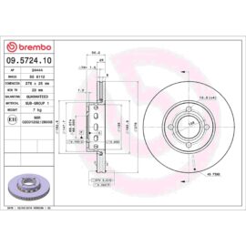 BREMBO BRAKE ROTOR