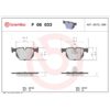 BREMBO BRAKE PAD SET