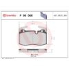 BREMBO BRAKE PAD SET