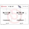 BREMBO BRAKE PAD SET
