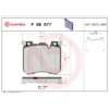 BREMBO BRAKE PAD SET