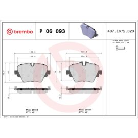 BREMBO BRAKE PAD