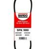 BANDO BELTS SERPENTINE BELT