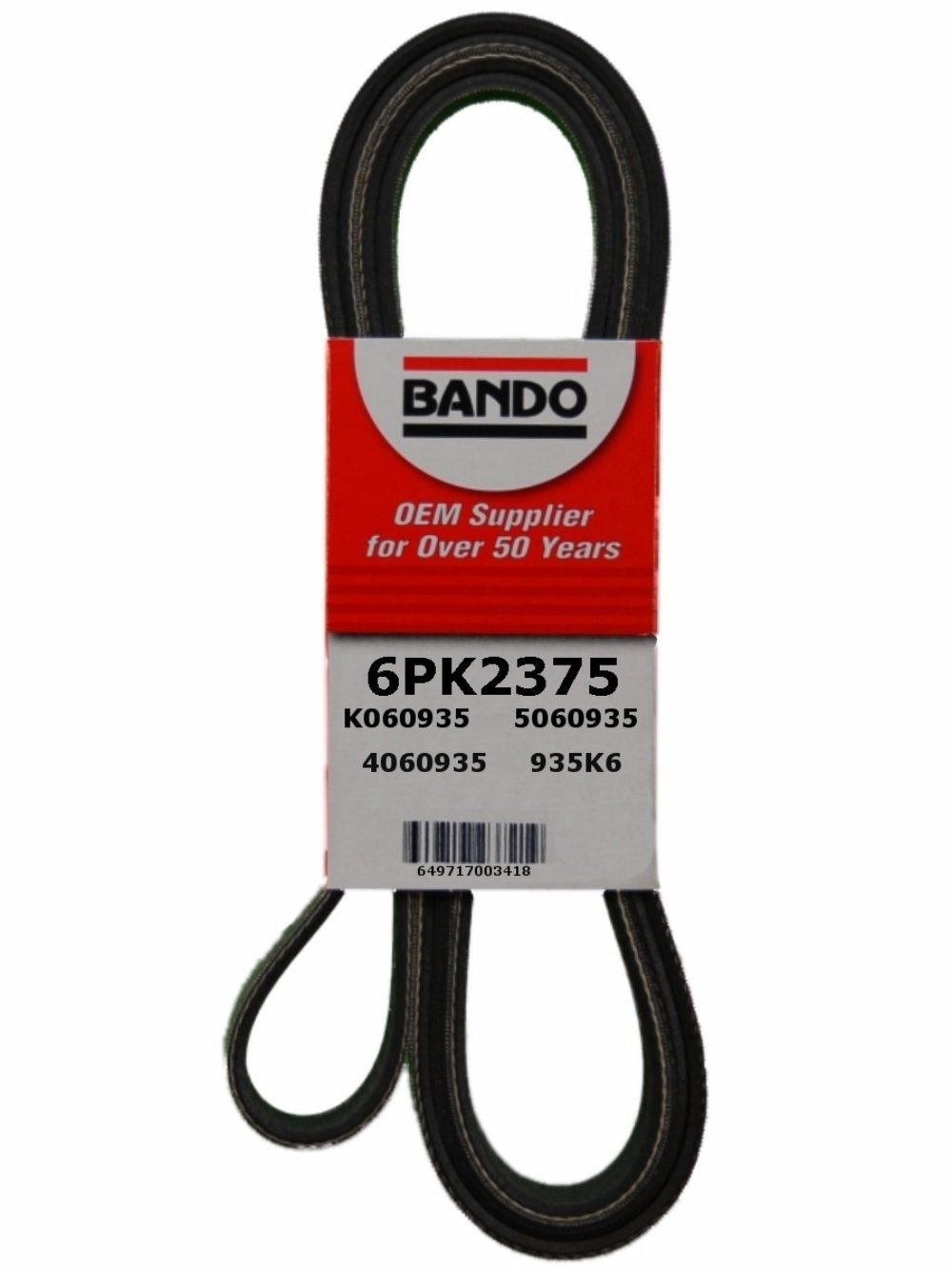 BANDO BELTS SERPENTINE BELT