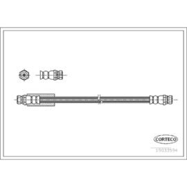 CORTECO BRAKE HOSE