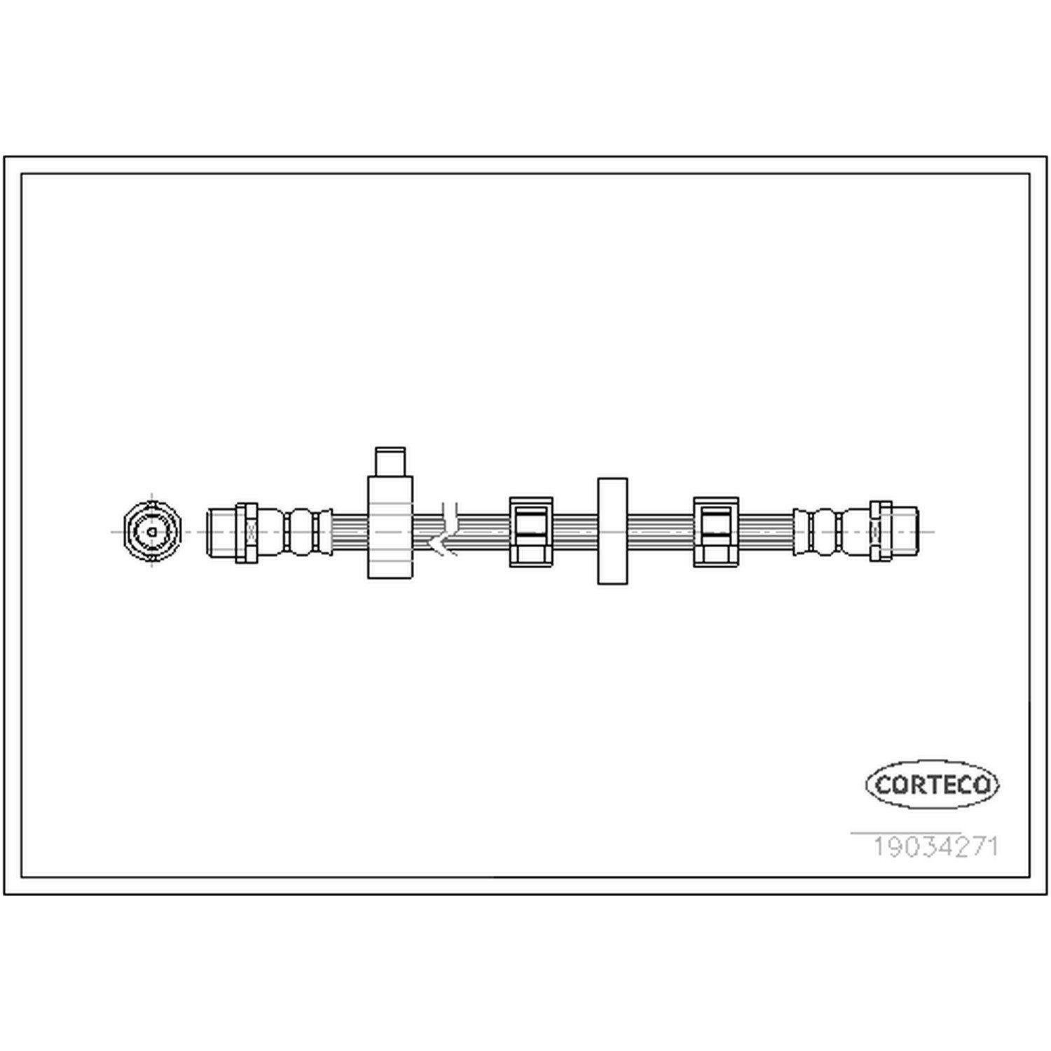 CORTECO BRAKE HOSE