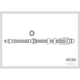 CORTECO BRAKE HOSE
