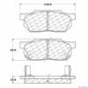 CENTRIC PARTS OEM BRAKE PADS