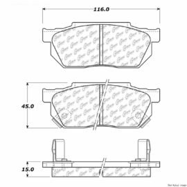 CENTRIC PARTS OEM BRAKE PADS
