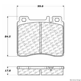 CENTRIC PARTS OE BRAKE PAD