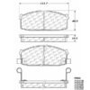 CENTRIC PARTS METALLIC PAD