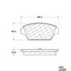 CENTRIC PARTS METALLIC PAD