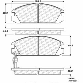 CENTRIC PARTS METALLIC PAD
