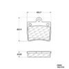 CENTRIC PARTS METALLIC PAD