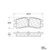 CENTRIC PARTS METALLIC PAD