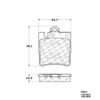 CENTRIC PARTS METALLIC PAD