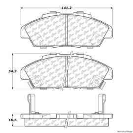 CENTRIC PARTS CERAMIC PAD