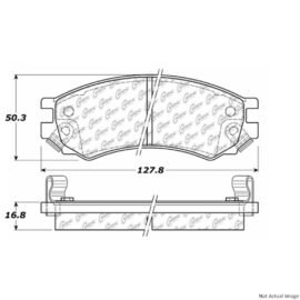 CENTRIC PARTS CERAMIC PAD