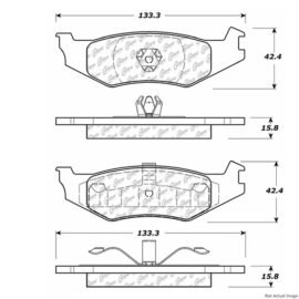 CENTRIC PARTS CERAMIC PAD